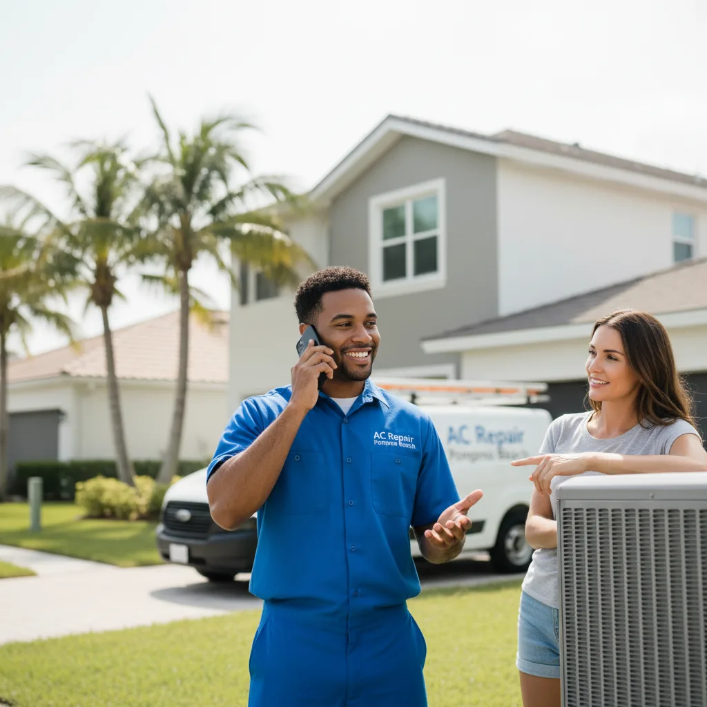 AC Repair Pompano Beach customer support in Eddy
